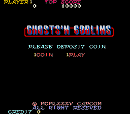 ħ(Ghosts'n Goblins)