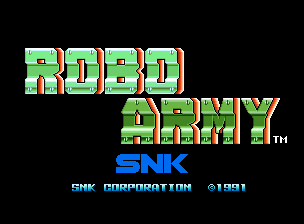 机甲战争街机版：机甲神兵(Robo Army)