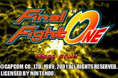 GBAONEFinal Fight One