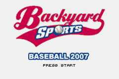 后院运动：棒球2007